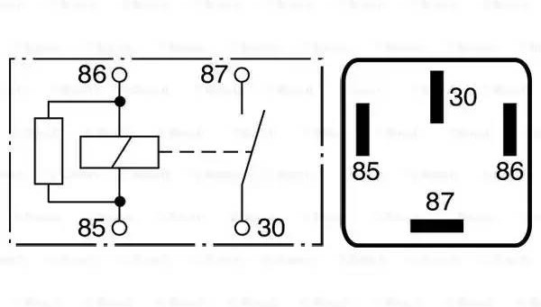 0986332071, реле универсальное