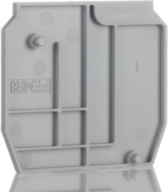 1SNA116987R0200, FEMR8 Series End Cover for Use with DIN Rail Terminal Blocks 1SNA116987R0200, FEMR8 Series End Cover for Use with DIN Rail Terminal Blocks