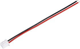 SCT2501H-02PL100, Розетка на кабель 2,5мм 2pin с проводом 100мм SCT2501H-02PL100, Розетка на кабель 2,5мм 2pin с проводом 100мм