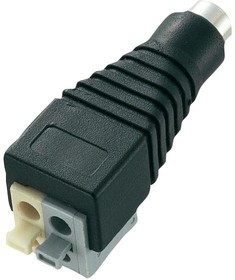 CLB-JL-8114, Разъем Питания DC, Гнездо, 5 А, 5.5 мм, Монтаж на Кабель, Вставной