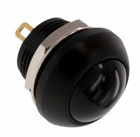PB6B2RS2M1CAL00, Pushbutton Switches PB OFF/ON RC Black M1 Term. IP68