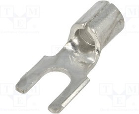 KEYS8225, Наконечник: вилка, M4, обжим, на провод, неизолированный, медь