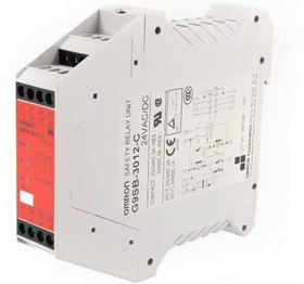 G9SB-3012-C, Модуль: реле безопасности, G9SB, 24ВDC, 24ВAC, IN: 2, Монтаж: DIN G9SB-3012-C, Модуль: реле безопасности, G9SB, 24ВDC, 24ВAC, IN: 2, Монтаж: DIN