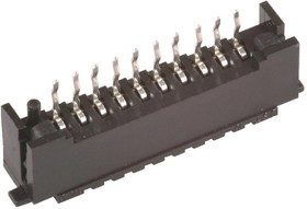 10FDZ-BT, Вилка для плоского кабеля 2.54мм