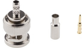 B1121E2-003-ND3G-6-75, 75 Straight Cable Mount, BNC Connector, Plug, RG179, RG179 A/B, RG187 B1121E2-003-ND3G-6-75, 75 Straight Cable Mount, BNC Connector, Plug, RG179, RG179 A/B, RG187
