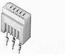 2-84984-4, Conn FPC Connector SKT 24 POS 1mm Solder ST Thru-Hole Tube