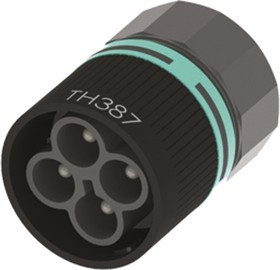 THB.387.C4A, Разъем: питания AC, зажим под винт, "папа", TH387, 0,5-4мм2, 450В THB.387.C4A, Разъем: питания AC, зажим под винт, "папа", TH387, 0,5-4мм2, 450В