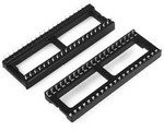 4816-3004-CP, Conn DIP Socket SKT 16 POS 2.54mm Solder ST Thru-Hole Box