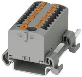 3273226, DIN Rail Terminal Blocks PTFIX6/12X2,5NS35AYE 2.5mm2 w/6mm2 feedi 3273226, DIN Rail Terminal Blocks PTFIX6/12X2,5NS35AYE 2.5mm2 w/6mm2 feedi