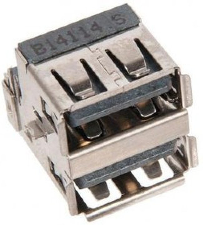 (USB-054) разъем USB на плату