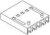 90123-0104, C-Grid III Female Connector Housing, 2.54mm Pitch, 4 Way, 1 Row