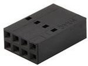 22-55-2121, Conn Housing F 12 POS 2.54mm Crimp ST Cable Mount Black SL™ Bag