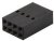 22-55-2121, Conn Housing F 12 POS 2.54mm Crimp ST Cable Mount Black SL™ Bag