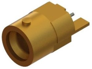 3211-60118-TD, RF Connectors / Coaxial Connectors SMPM M QB Edge Launch Conn, TinDIp