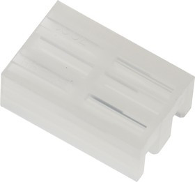 0010011024, Conn Housing F 2 POS 5.08mm Crimp ST Cable Mount Natural KK® Bag