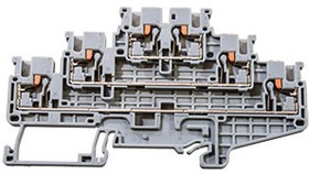 CPTL2.5, 2.5mm 3 LEVEL PUSH IN SPRING CLMP TB