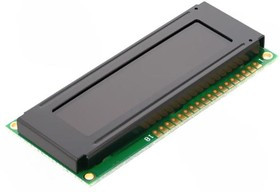 DEM 16216FDH-P(RGB)-N, Дисплей: LCD, алфавитно-цифровой, FSTN Negative, 16x2, LED, PIN: 18