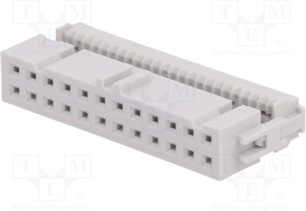 71600-124LF, Headers & Wire Housings 24P DR RECEPTACLE .76 GOLD OVER NICKEL 71600-124LF, Headers & Wire Housings 24P DR RECEPTACLE .76 GOLD OVER NICKEL