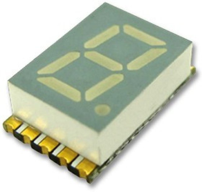 KCSA03-105, Дисплей: LED, 7-сегментный, 7,62мм, 0,3", II.зн: 1, красный, 8-27мкд