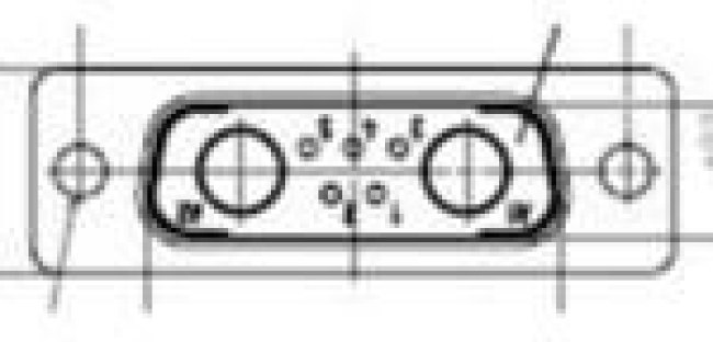 172704-0035, Комбинированный разъем D Sub, Серия FM, DA-7W2, Штекер, 7 контакт(-ов), 5 Signal, 2 Power 172704-0035, Комбинированный разъем D Sub, Серия FM, DA-7W2, Штекер, 7 контакт(-ов), 5 Signal, 2 Power