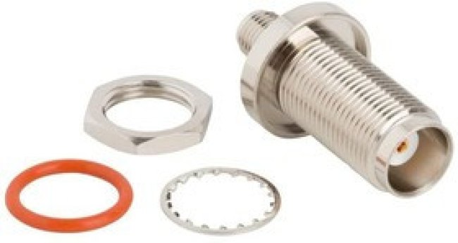 242178-10, RF Adapters - Between Series ADAPTER SMA-J/TNC-J BHD NI/BR