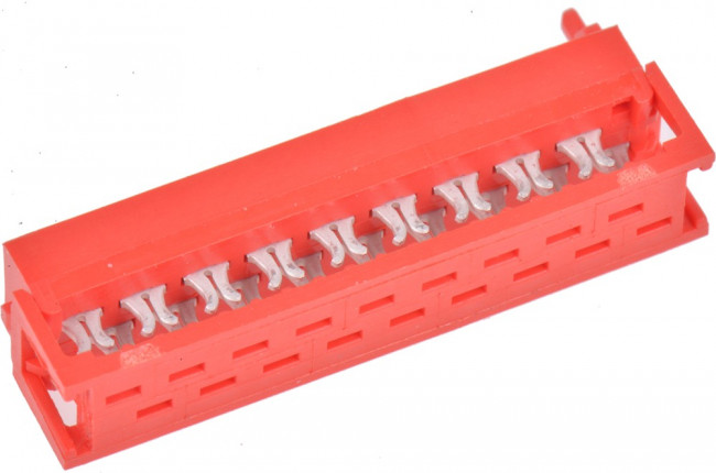 1-215083-8, 18-Way IDC Connector Plug, 2-Row