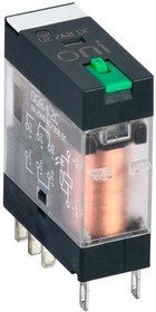 OGR-1-2C-DC24V-L-B, Реле общ. назнач. OGR-1 2C 24В DC с LED и тест. кнопкой ONI