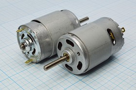 Двигатель постоянного тока 12В, 7154 об/мин; №7954 двиг 12В\0,72А\лев\7154\ 44x73m100\RS-755PH-5033