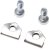 5205980-4, AMPLIMITE Series Screw Retainer For Use With D-Sub Connector 5205980-4, AMPLIMITE Series Screw Retainer For Use With D-Sub Connector