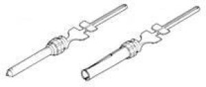 4-745287-7, Contact PIN 20 Size Solder ST Cable Mount Loose 4-745287-7, Contact PIN 20 Size Solder ST Cable Mount Loose