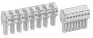 CDS4-12, DIN Rail Terminal Blocks Aut SNK Pluggable