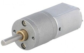 3459, Двигатель: DC, с редуктором, POLOLU 20D, 6ВDC, 3,2А, Ось: D профиль