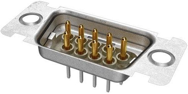 DC37S364TLF, D SUB CONN, RCPT, DC, 37POS, SOLDER