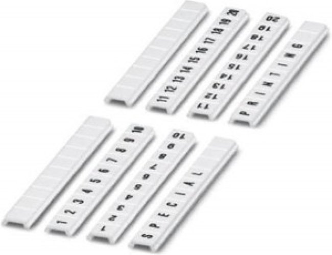 0808642, ZBF Series Marker Strip for Use with Terminal Block 0808642, ZBF Series Marker Strip for Use with Terminal Block