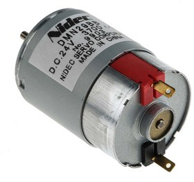 DMN29BB, Brushed DC Motor, 3 W, 24 V dc, 7.8 mNm, 3700 rpm, 2.5mm Shaft Diameter