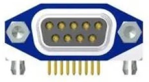 15-006593, D-Sub Standard Connectors 9 Pos Female Solder Pin Angled