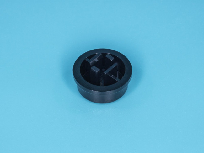 SWT-9R-BK, Колпачок круглый для тактовой кнопки, черный