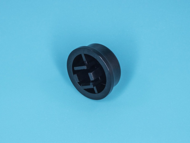 SWT-9R-BK, Колпачок круглый для тактовой кнопки, черный