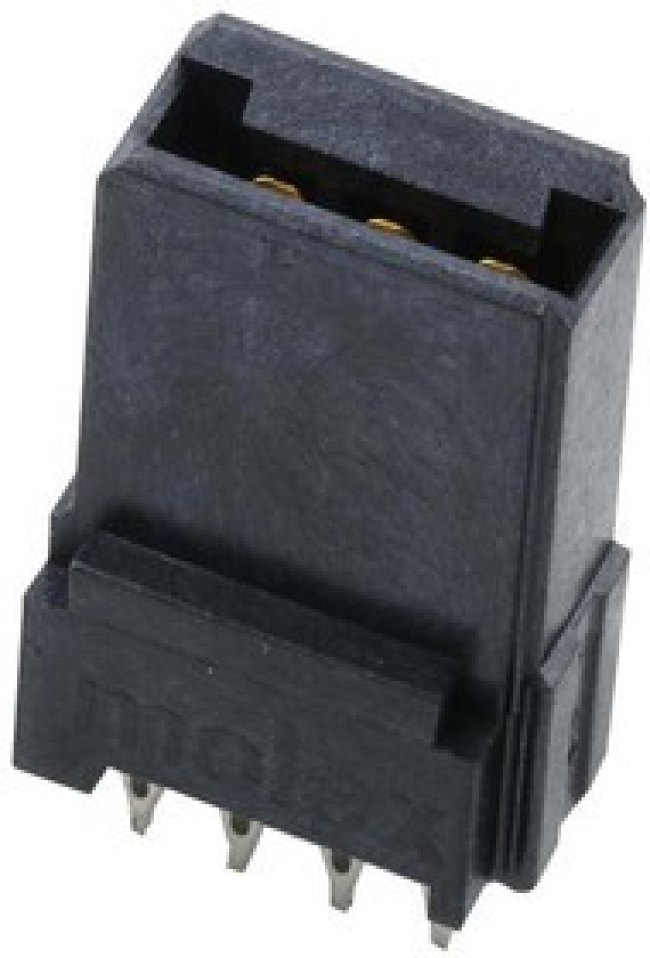 46112-0201, PCB Receptacle, Low Profile Hybrid, Плата - к - плате, 2 ряд(-ов), 2 контакт(-ов) 46112-0201, PCB Receptacle, Low Profile Hybrid, Плата - к - плате, 2 ряд(-ов), 2 контакт(-ов)