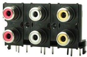 RCJ-61232323, RCA Phono Connectors RCA Connectors