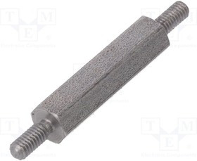 TMM-M2.5X20/DR442, Дистанцирующая стойка с резьбой, 20мм, Внешн.резьба: M2,5