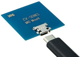 CX70M-24P2, Right Angle, SMT, Socket Type C 3.1 USB Connector