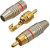 SZC-0218 / RP-213 red, Разъём RCA -0218/RP-213, красный