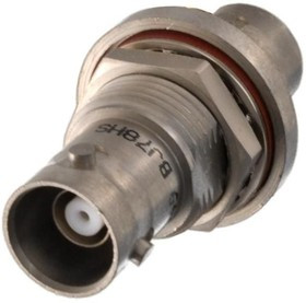 BJ78HS, RF Adapters - Between Series TRB Bulkhead Jack Hermetic Feedthru