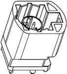 HSDNASPPCB14B, Conn HSD Solder ST Thru-Hole PL Gold Over Nickel Tray