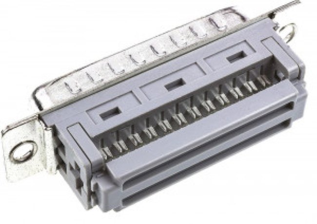 09663286700, D-Sub Standard Connectors D-SUB 25M-IDC