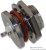 34475, RF/COAXIAL TRIAX BULKHEAD JACK STR 50 OHM SLDR