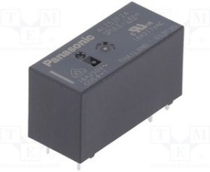 ALZ52F24, Реле питания, SPST-NO, 24 В DC, 16 А, LZ, Сквозное Отверстие, Без Защелки
