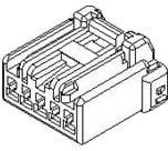 500592-0700, Headers &amp; Wire Housings 2.5 WtW Rec Hsg Sing Hsg Single Row 7Ckt