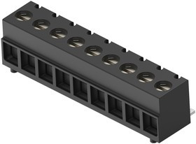 2383945-9, Клеммная колодка типа провод к плате, 3.81 мм, 9 вывод(-ов), 28 AWG, 16 AWG, 1.31 мм², Винт